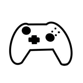 joy controller Hand drawn organic line doodle png