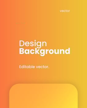 Simple colorful gradient background. Social media template illustration. vector