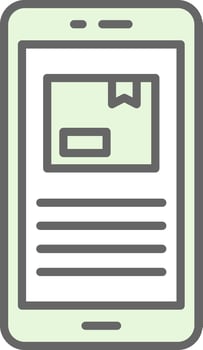 Order Fillay Icon Design vector