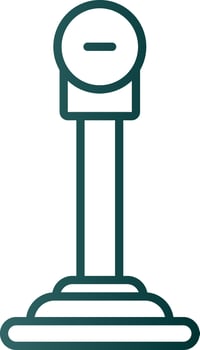 Gear Line Gradient Icon vector