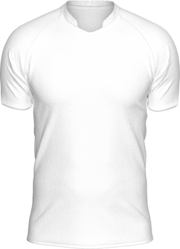 mockup template jersey football white shirt soccer front view long sleeves short sleeves transparent png