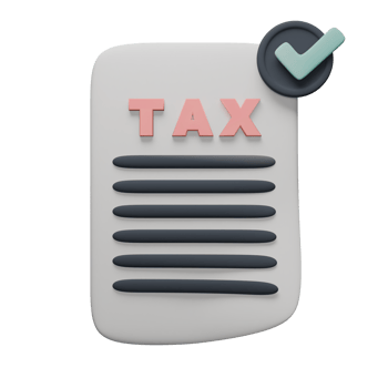 Document of successful tax payment png