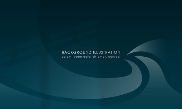 Abstract background with dark blue gradient and copy space for text. vector