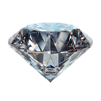 Diamond on isolated transparent background png