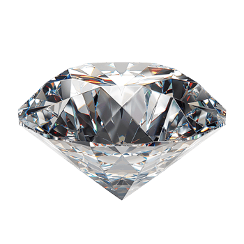 Diamond on isolated transparent background png