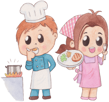 Cute Watercolor People Clipart - Download Diverse Characters png