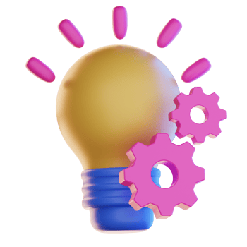 Idea Generationbusiness object illustration 3d png