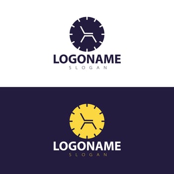 Modern minimalist business logo design, clean vector