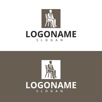 Modern minimalist business logo design, clean vector
