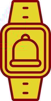Notification Vintage Icon Design vector
