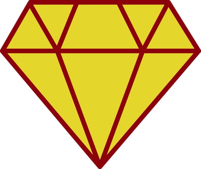 Diamond Vintage Icon Design vector