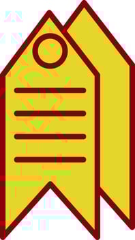 Tag Vintage Icon Design vector