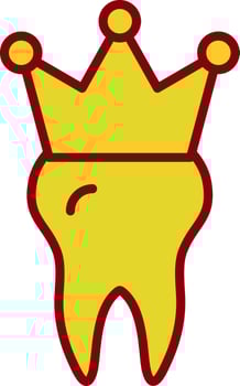 Crown Vintage Icon Design vector