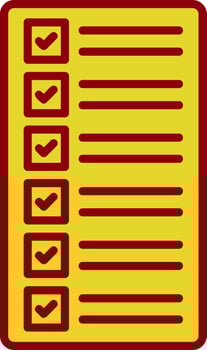 List Vintage Icon Design vector