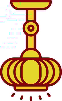 Lamp Vintage Icon Design vector