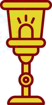 Lamp Vintage Icon Design vector
