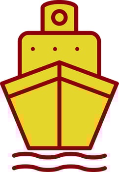 Boat Vintage Icon Design vector