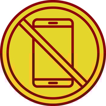 Prohibited Sign Vintage Icon Design vector