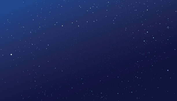 Starry night sky space seamless pattern. Galaxy shiny stars background, fabric seamless print or textile background. Wrapping paper space pattern or wallpaper with comet, glowing constellations vector