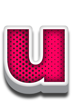 3D Cartoon Alphabet Letter and Number png
