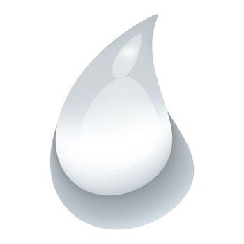 Free shape waterdrop isolated on background png