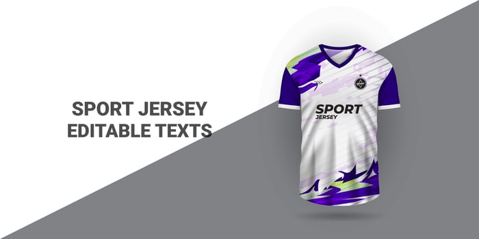 Sports jersey template sports t-shirt design Sports jersey design uniform concept vector