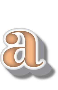 Cartoon Happy Alphabet Letter and Number png