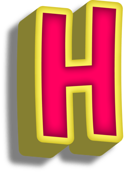 Cartoon Happy Alphabet Letter and Number png