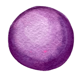 Color watercolor circle dot illustration. png