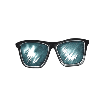 Sunglasses. Isolate. Watercolor hand drawn illustration. Designed for flyers, banners, postcards. For invitations, posters, labels and packaging. For stickers, prints. png