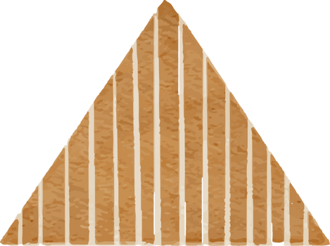 Aesthetic Triangle Shape decorative png