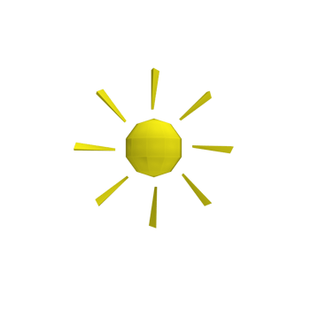 3D weather forecast icons transparent background png