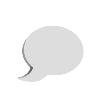 speech bubble icon on transparent background png