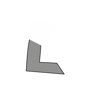 gray hands with a white handkerchief png