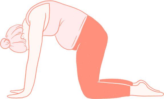 pregnancy yoga hand drawn, prenatal Yoga flat art png