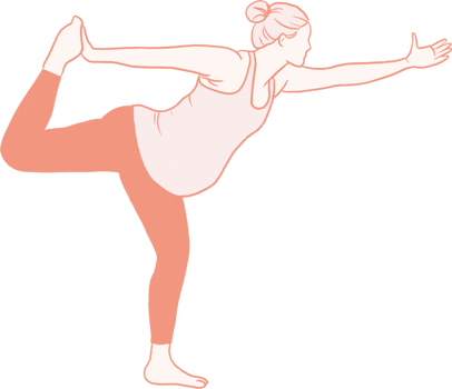 pregnancy yoga hand drawn, prenatal Yoga flat art png