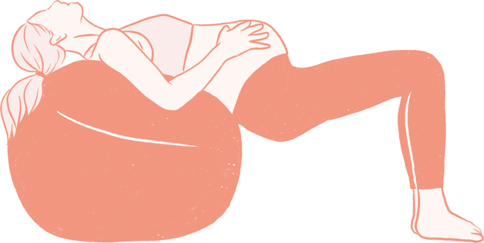 pregnancy yoga hand drawn, prenatal Yoga flat art png