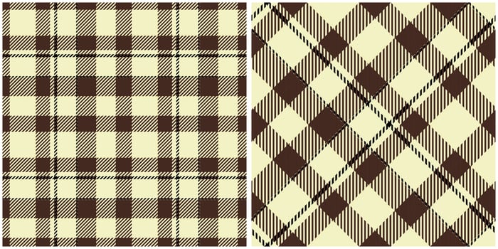 Plaid Pattern Seamless. Abstract Check Plaid Pattern Traditional Scottish Woven Fabric. Lumberjack Shirt Flannel Textile. Pattern Tile Swatch Included. vector
