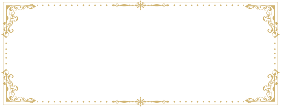 Golden frame for name tag Vintage prayer frame for decoration. png