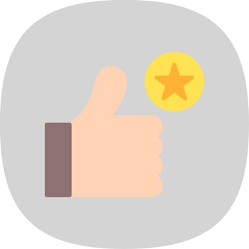 The Best Flat Curve Icon Design vector