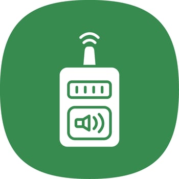 Device Glyph Curve Icon Design vector