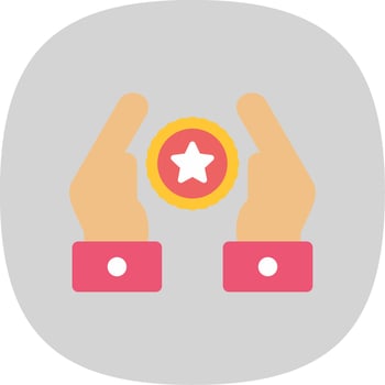 Premium Quality Flat Curve Icon Design vector