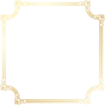 golden royal frame png