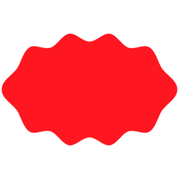 . Red beams firework. Best for sale sticker, price tag, quality mark. png