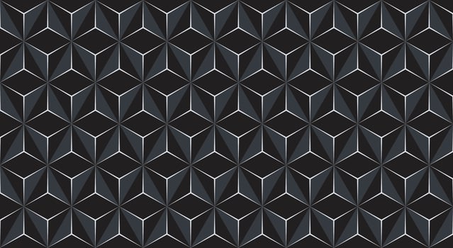 3d Abstract Background with Hexagons, Luxury Black Modern Geometric Backgrounds vector