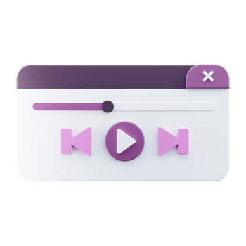 Music Notification Bar 3D Render png