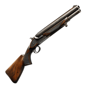 Shotgun on isolated transparent background png