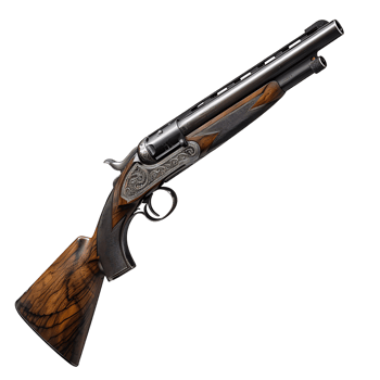 Shotgun on isolated transparent background png