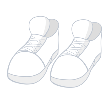 Ready-to-wear canvas shoes for traveling outside. png