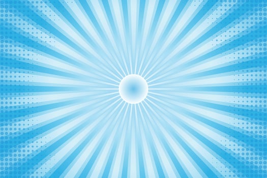 Sunburst Pattern Background for Summer Banner vector